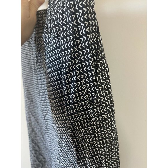 Dana Buchman Womens Wide Leg Black White Summer Capris Size Large L - Picture 4 of 7